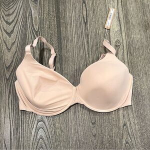 NWT Skims Fits Everybody T-Shirt Demi Bra Underwire Lightly Lined Mica Size 38D